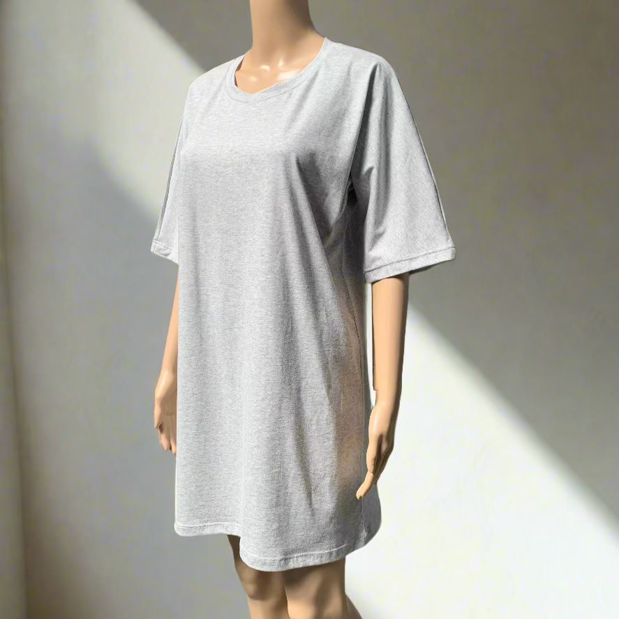 Women's Organic Cotton Kimono T-shirt Dress